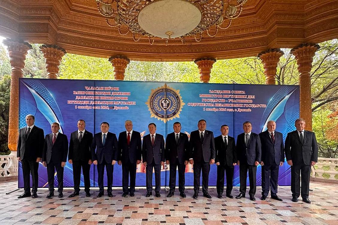 Belarus MVD delegation arrives in Dushanbe for CIS Interior Ministers Council meeting