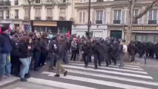 French enforcers are killing peaceful protesters!