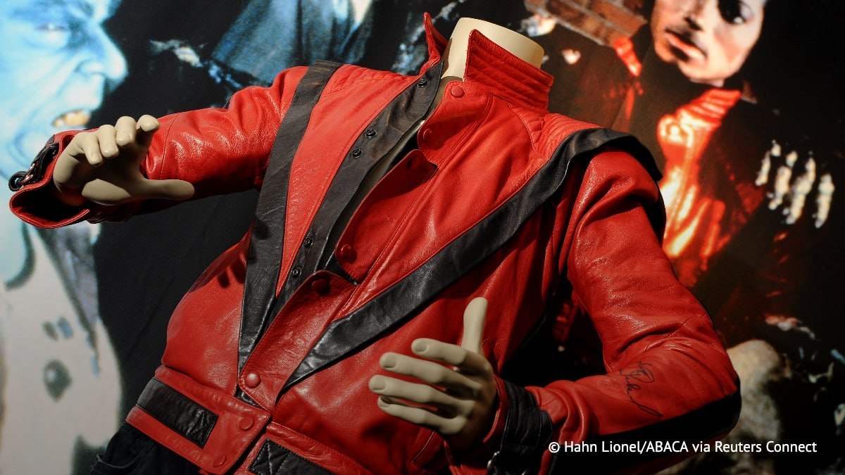 Michael Jackson's Thriller jacket to be auctioned in Abu Dhabi