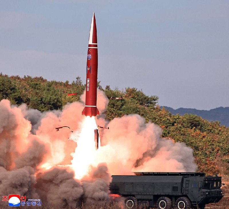 North Korea conducts test launch of tactical ballistic missile