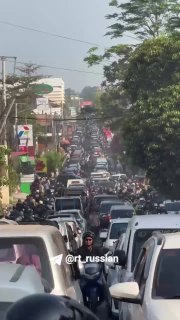 Очереди за бензином на Бали