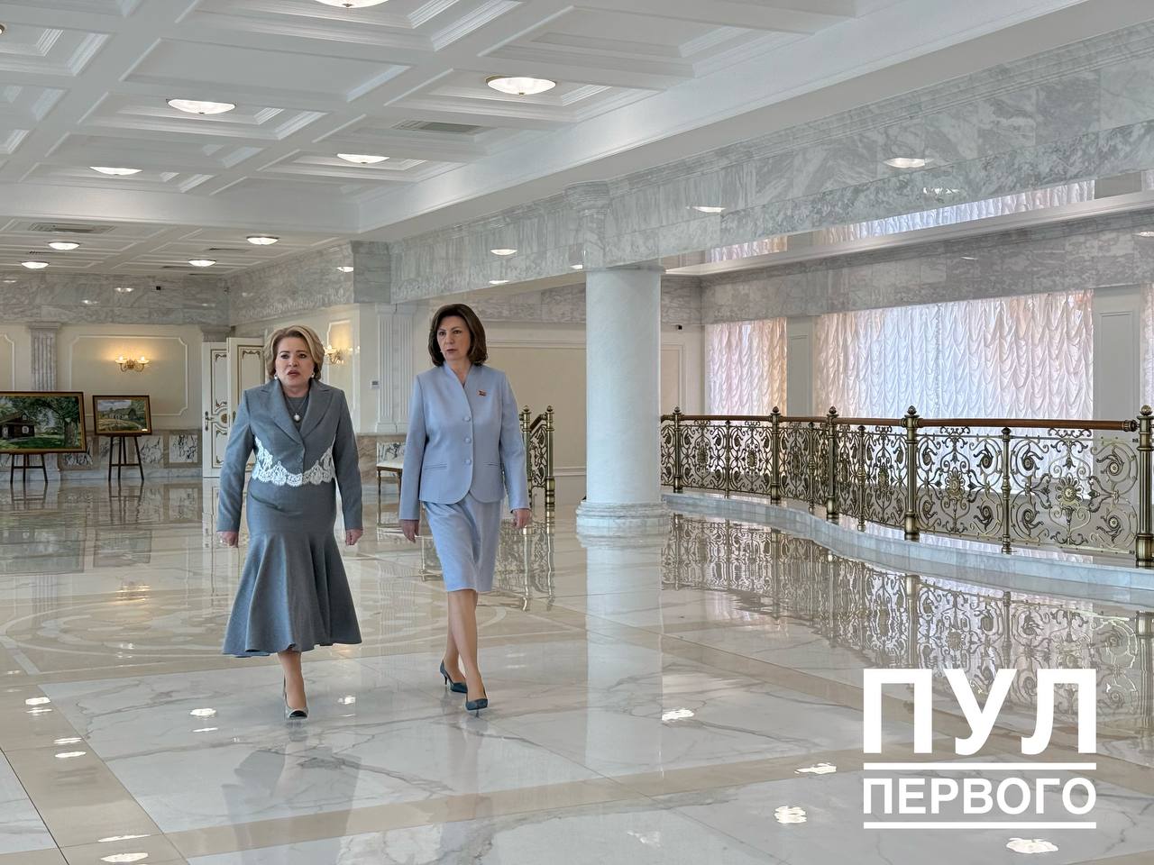 Valentina Matvienko at President's Office as Belarus-Russia Regions Forum Starts