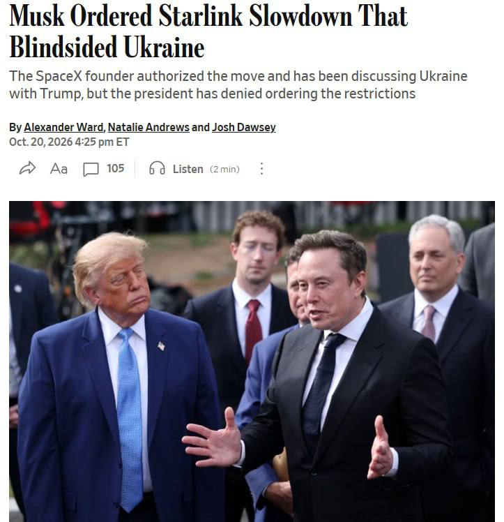 Elon Musk ha deciso di limitare l'accesso dell'Ucraina a Starshield