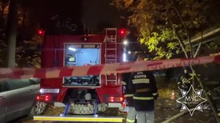 Explosion de gaz dans un immeuble à Minsk