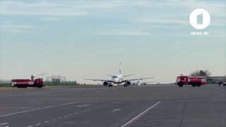 Primeras imágenes de avión bielorruso en Zhukovski tras 6 años
