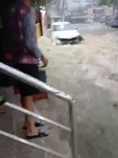 Fuertes lluvias provocan inundaciones en la República Dominicana