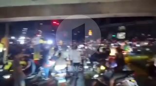 Protesti Beirūtas tiltā pret vienošanos un normalizāciju ar Izraēlu