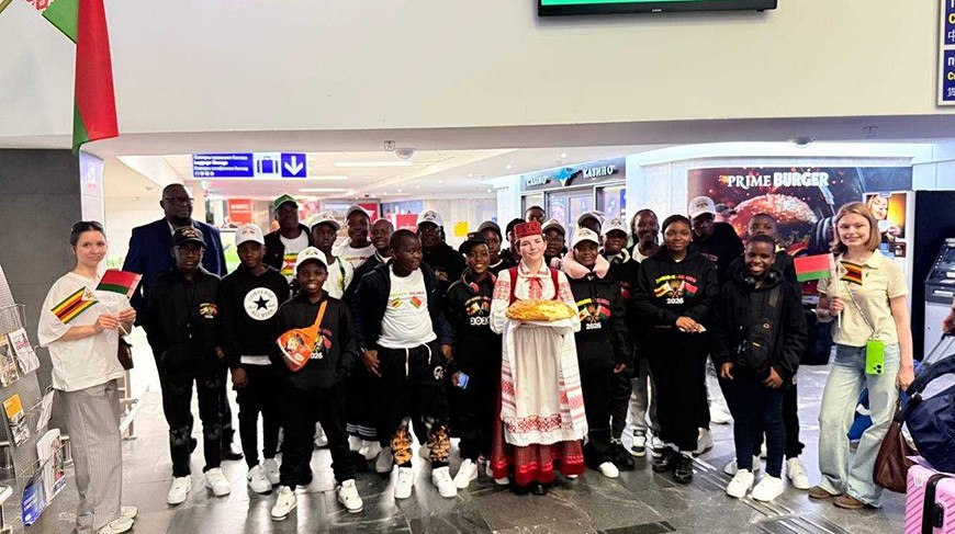Group of children from Zimbabwe arrives in Belarus for rest and health improvement