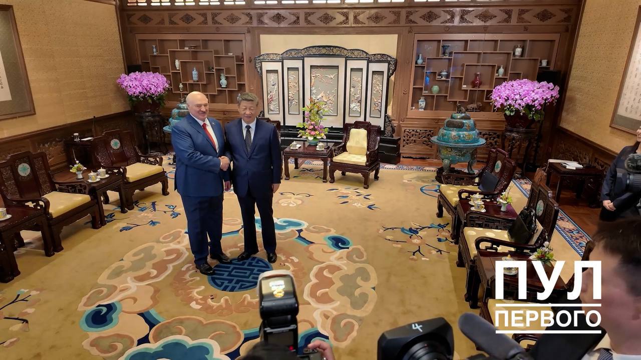 Alexander Lukashenko and Xi Jinping meet for working talks in Beijing