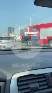 Serious bus and trolleybus accident on Dzerzhinskogo Avenue