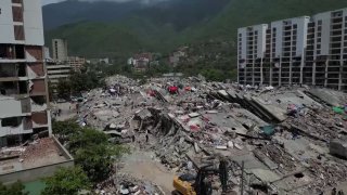 People may still be alive under rubble after Venezuela earthquakes, official says