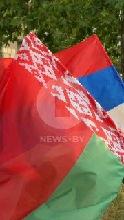 In Serbian city Niš, a motorcade was held for Belarus Independence Day
