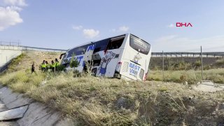 Un autobús vuelca en Turquía: 40 heridos