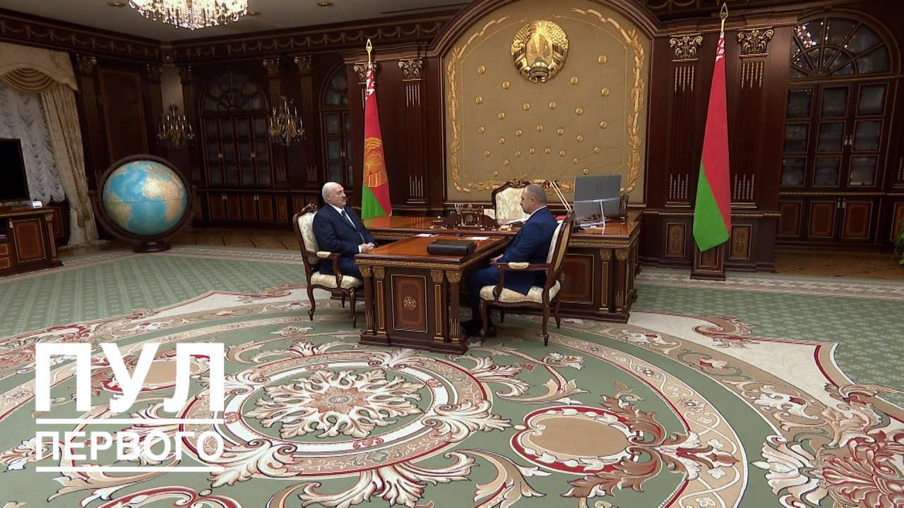 Viktor Lukashenko meets with the President to discuss sports and international cooperation