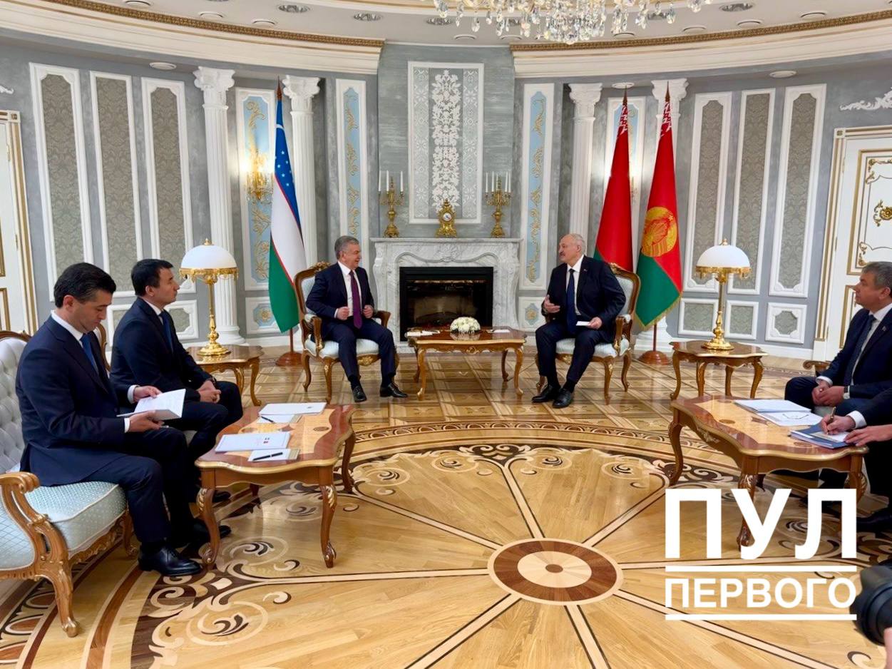 Comienzan conversaciones entre Lukashenko y Mirziyoyev en formato reducido
