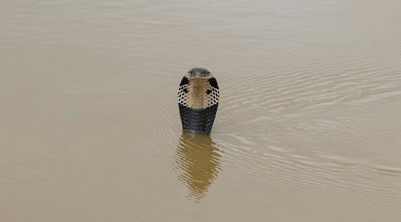 In China, about 900 venomous snakes escaped from a farm after floods, now terrorizing the area