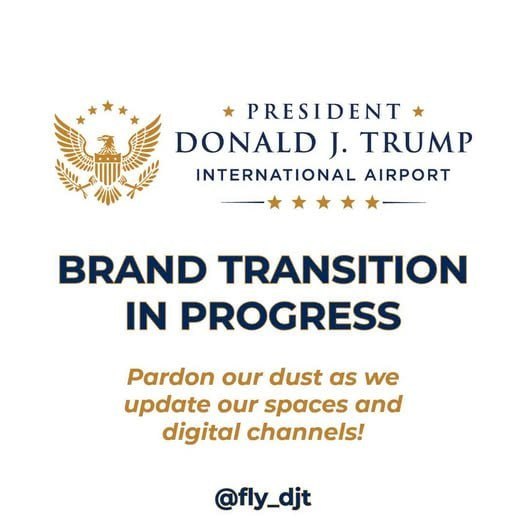 Palm Beach International Airport in Florida renamed after Donald Trump