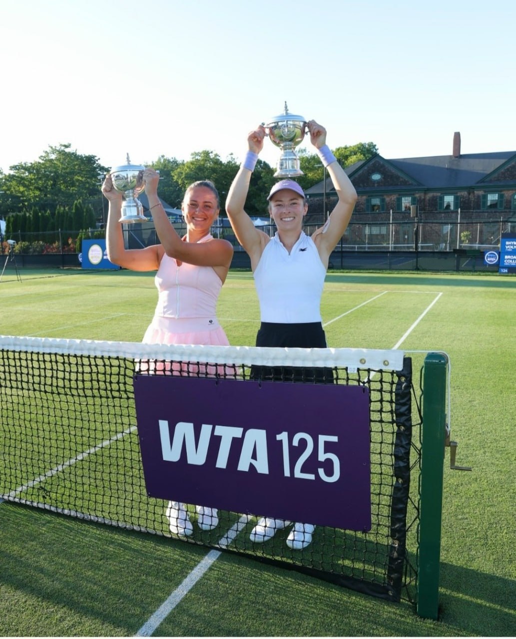 Irina Shimanovich and Katie Volynets win Hall of Fame Open in Newport