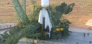 Soyuz spacecraft launches from Baikonur with new crew to ISS