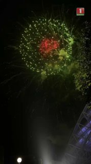 Bright finale of the festival! Colorful fireworks capped the closing of the Slavianski Bazaar in Vitebsk