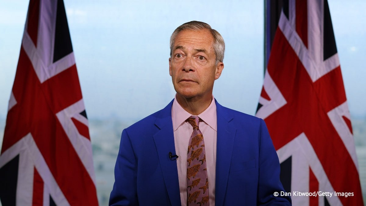 UK Reform Party leader Nigel Farage calls Andy Burnham's rise a 'coup'