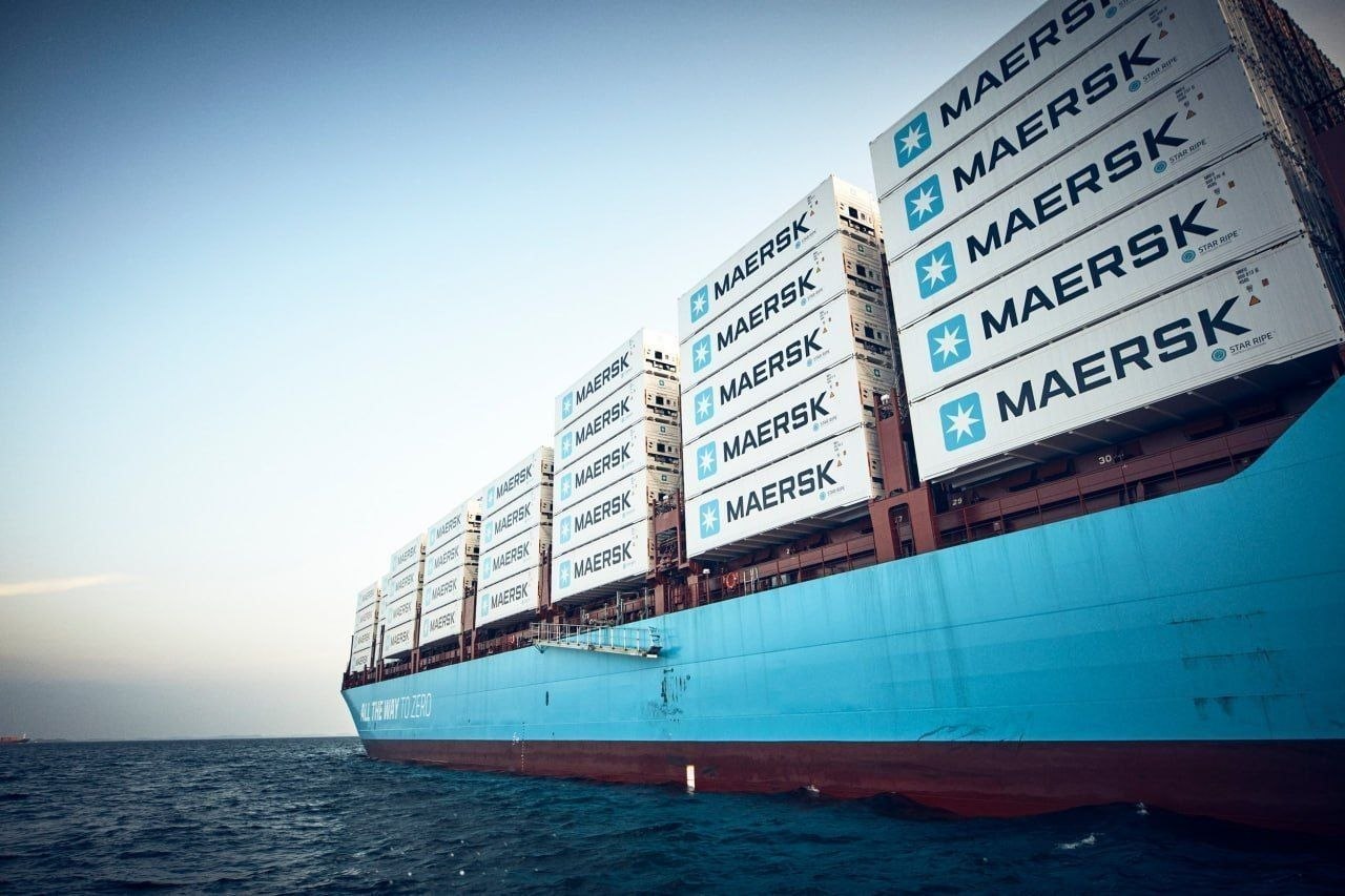 Maersk suspends operations at Ukrainian Black Sea ports due to strikes on Odesa region
