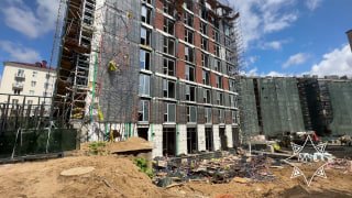 Rescuers continue work at collapsed structure site on Kiseleva Street in Minsk