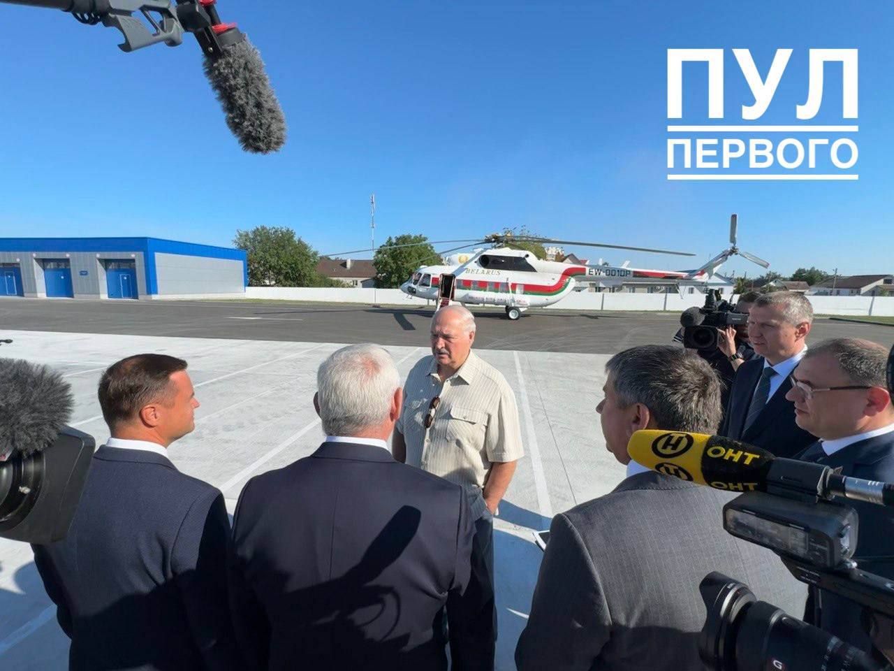 President's first question to governor upon arrival in Berezha: "What percentage did you harvest overnight?"