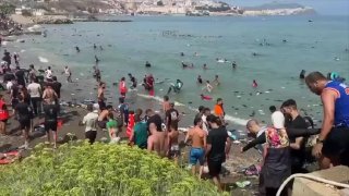 Illegal migrants start arriving in Spain on bicycles