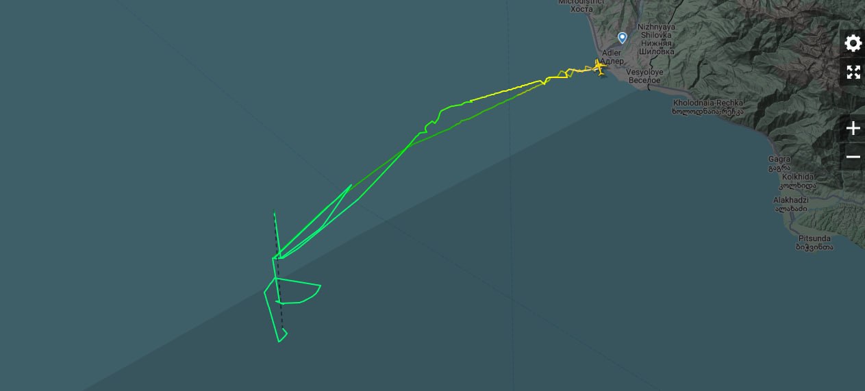 Smartavia plane that issued distress signal over Black Sea returns to departure airport
