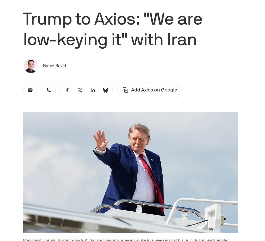 Trump: USA nie planują dużych działań przeciw Iranowi