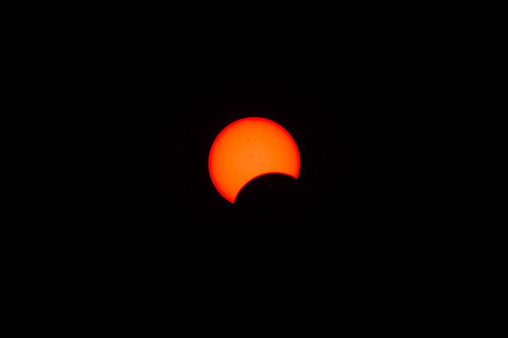 Éclipse partielle du Soleil en Biélorussie le 12 août