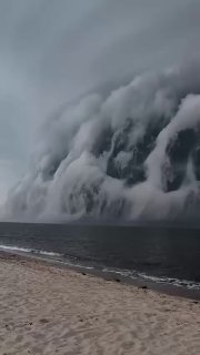 Shelf cloud spotted in New Jersey