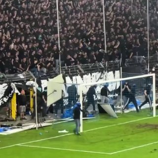35 police injured in fan violence at German Cup match