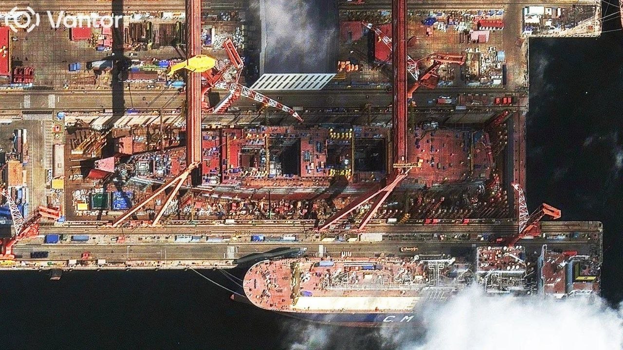 La construcción del portaaviones chino Type 004 casi termina
