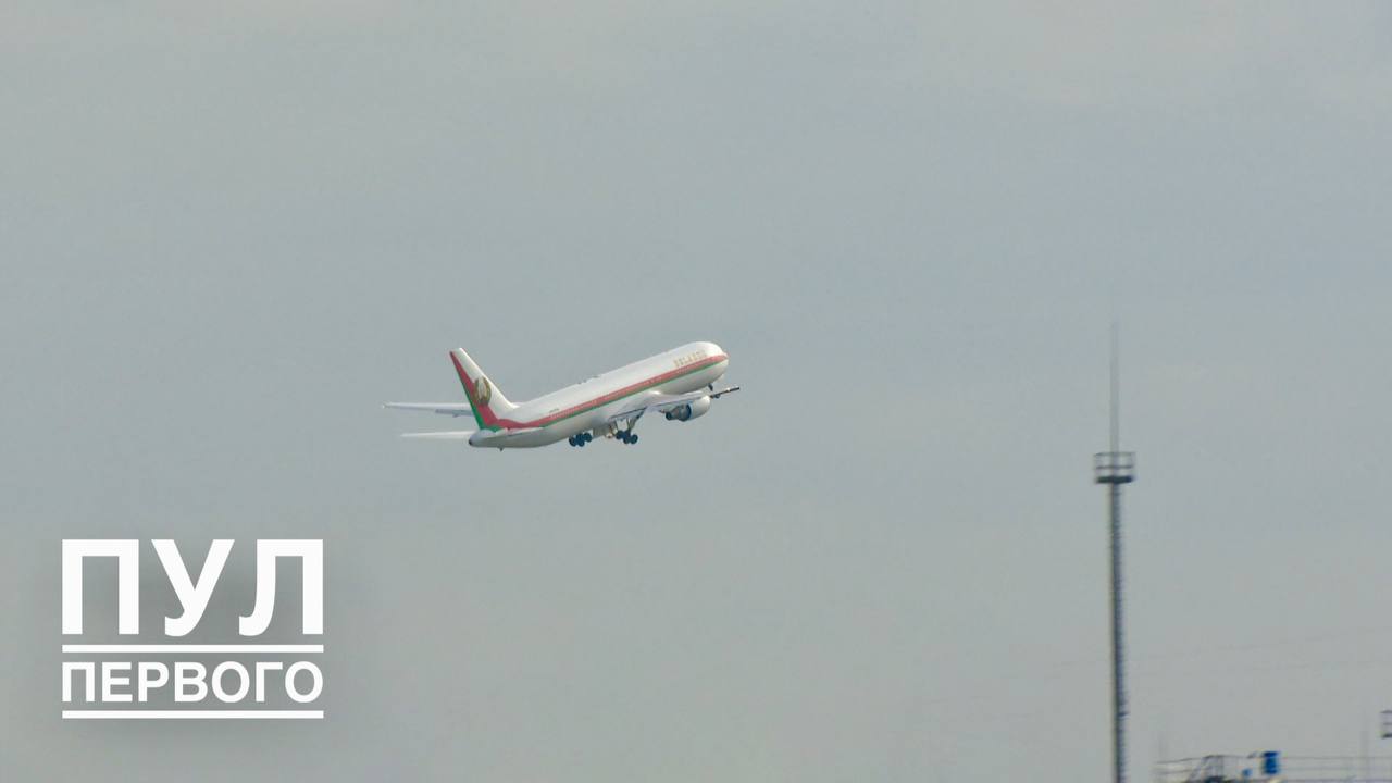 Belarus President's Plane Heads to Turkmenistan for CIS Summit