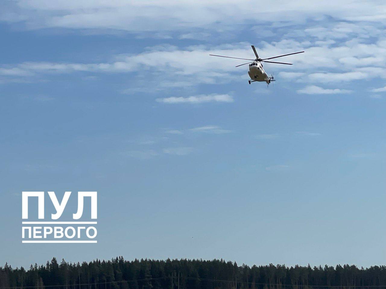 President heads to southeast Vitebsk region in helicopter