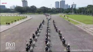 President of Belarus begins working day in Jakarta with a solemn event