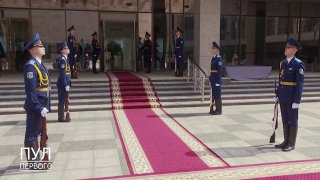 Alexander Lukashenko personally saw off his colleague